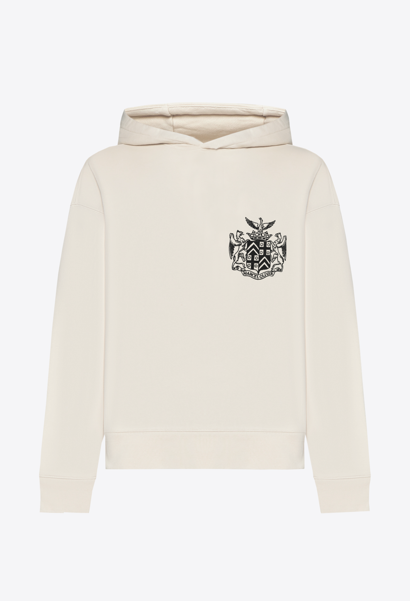 Emblem Logo Hoodie in Fleece