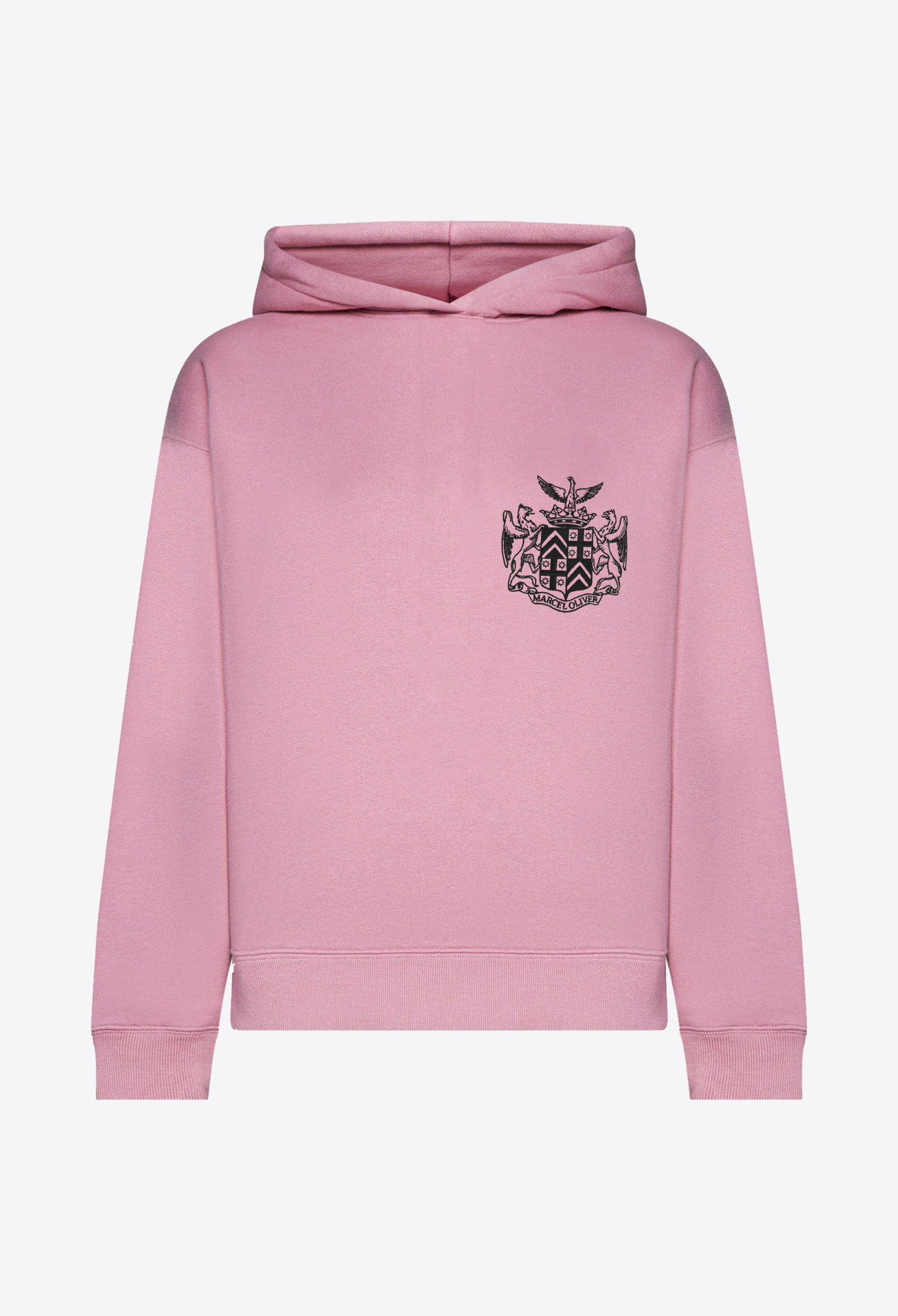 Emblem Logo Hoodie in Fleece