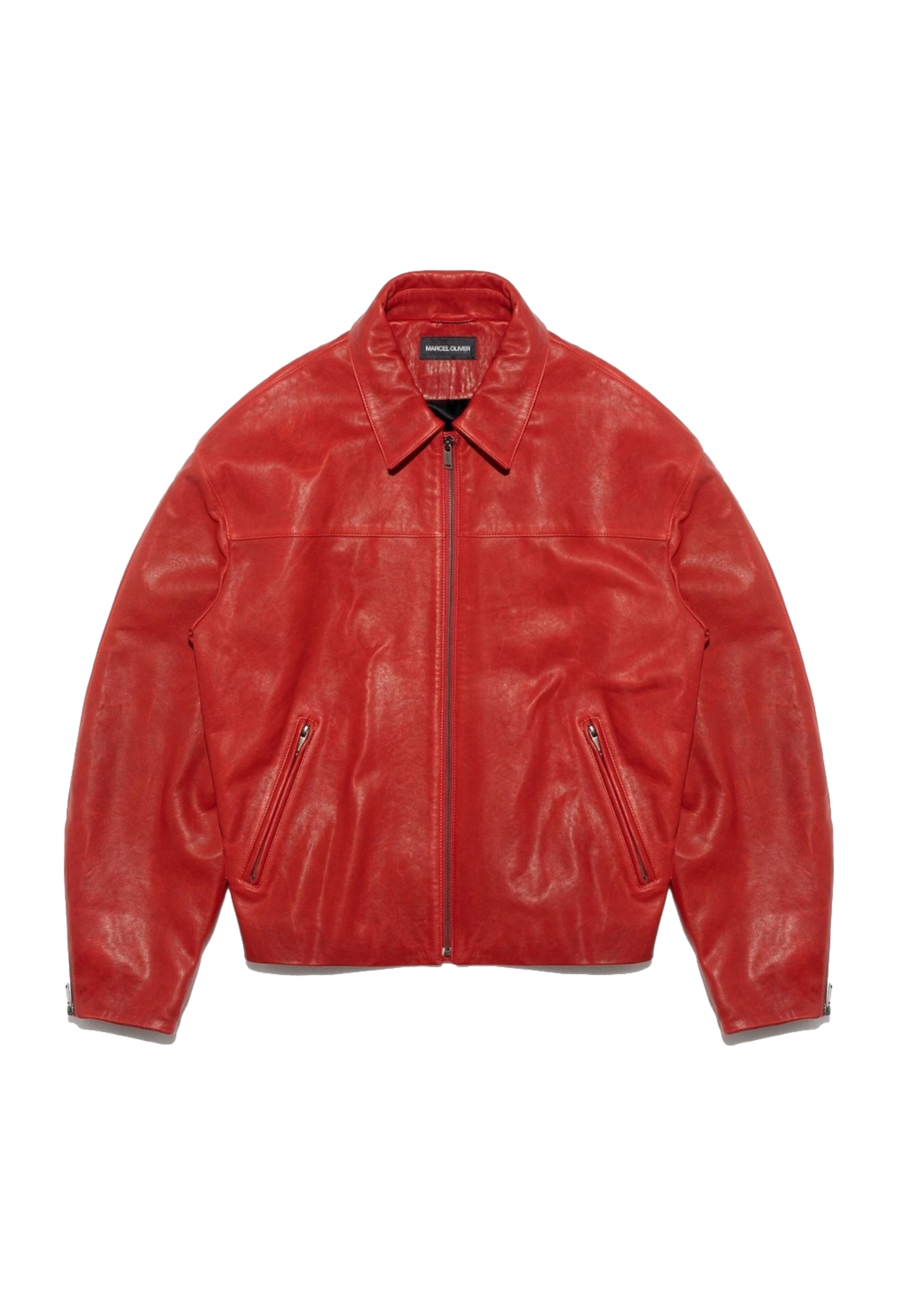 Washed Leather Jacket