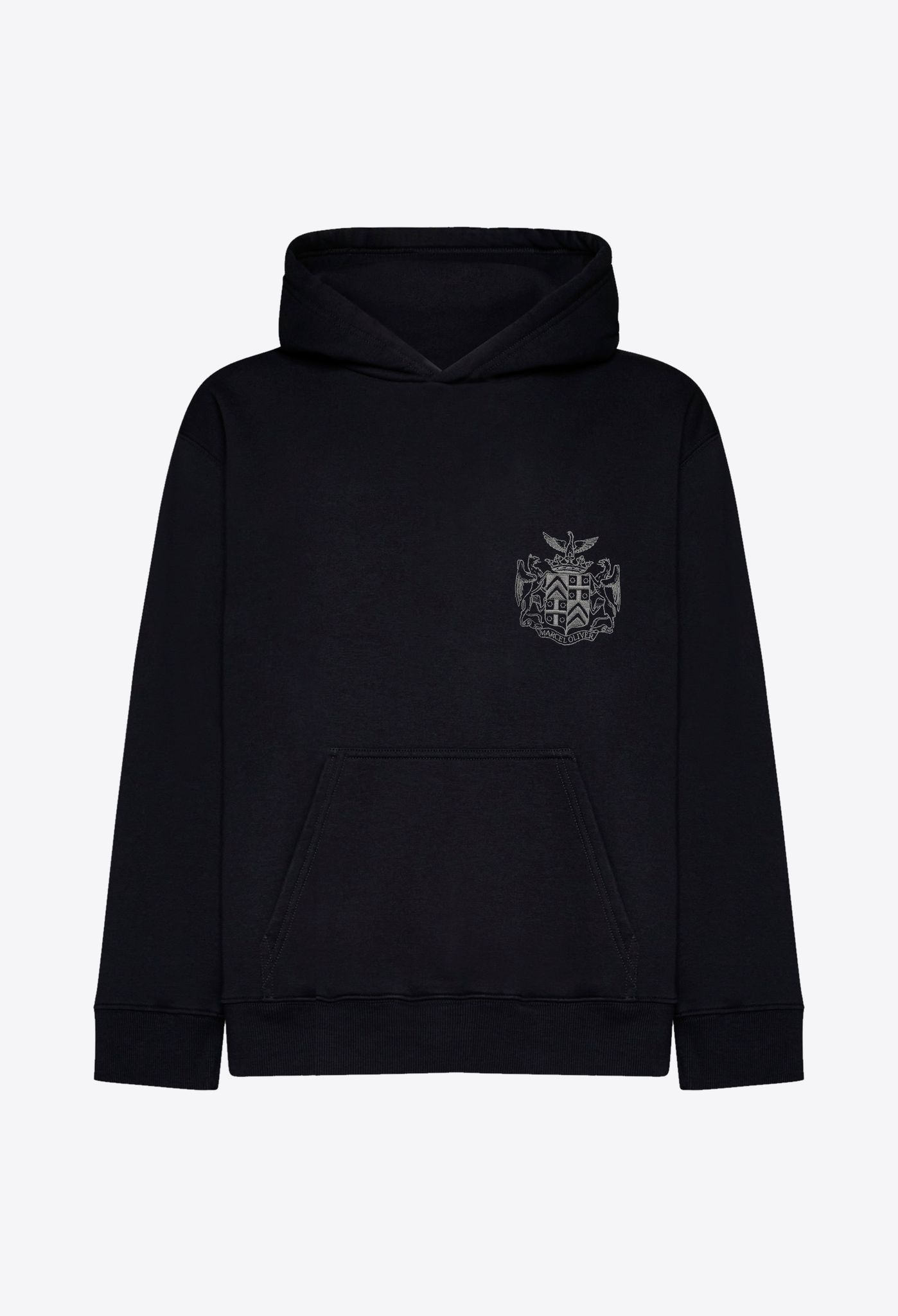 Emblem Logo Hoodie in Terry