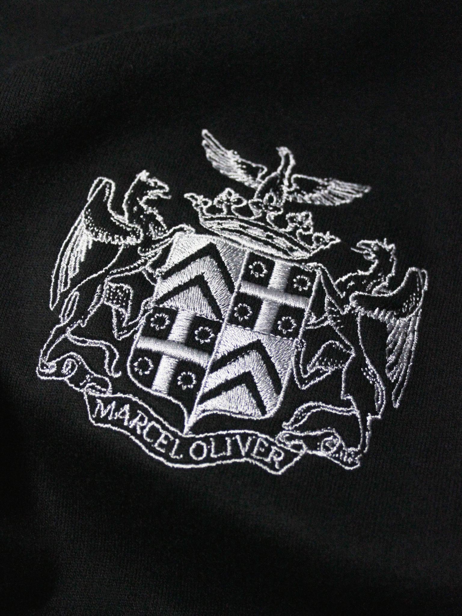 Emblem Logo Hoodie in Terry