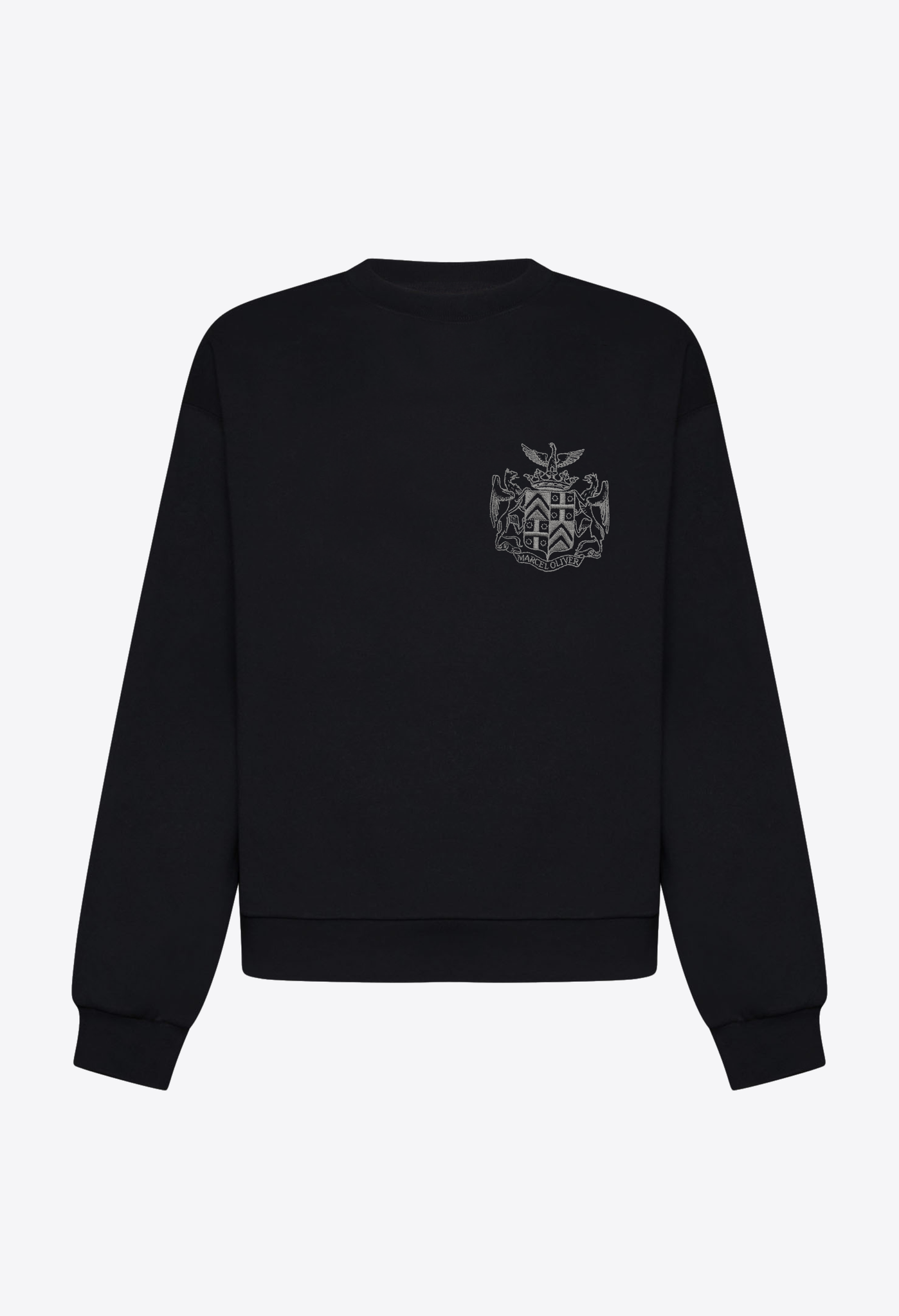 Emblem Logo Crewneck in Fleece